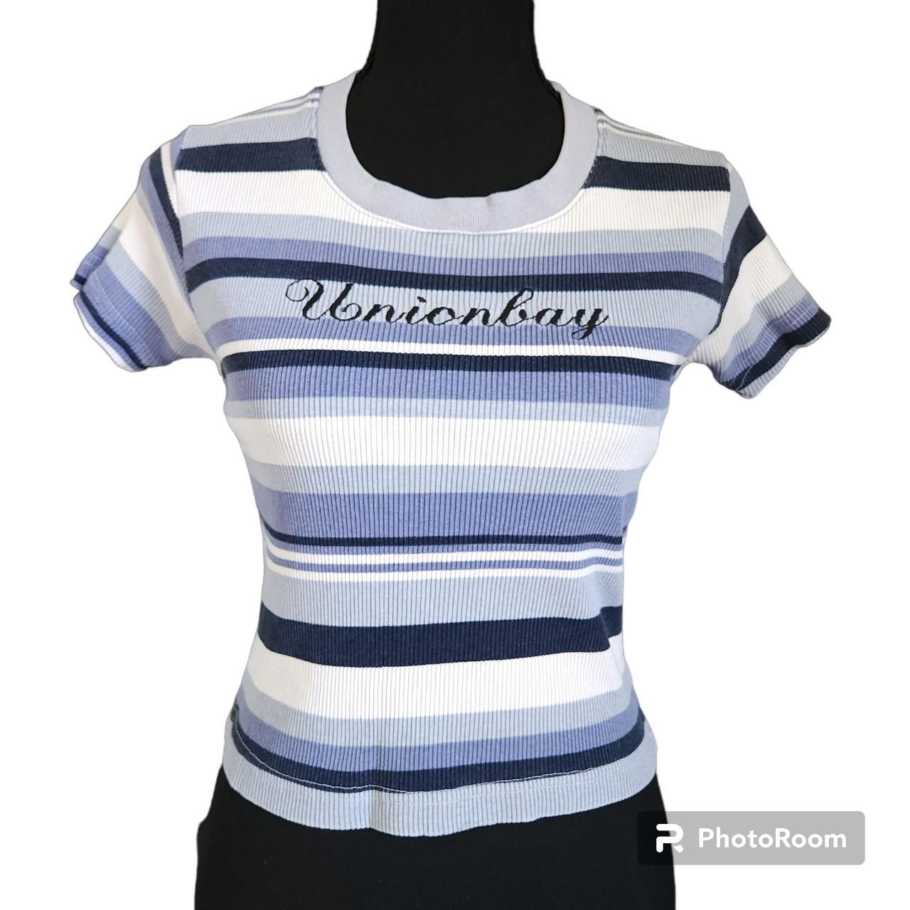 Unionbay women's deals striped shirt