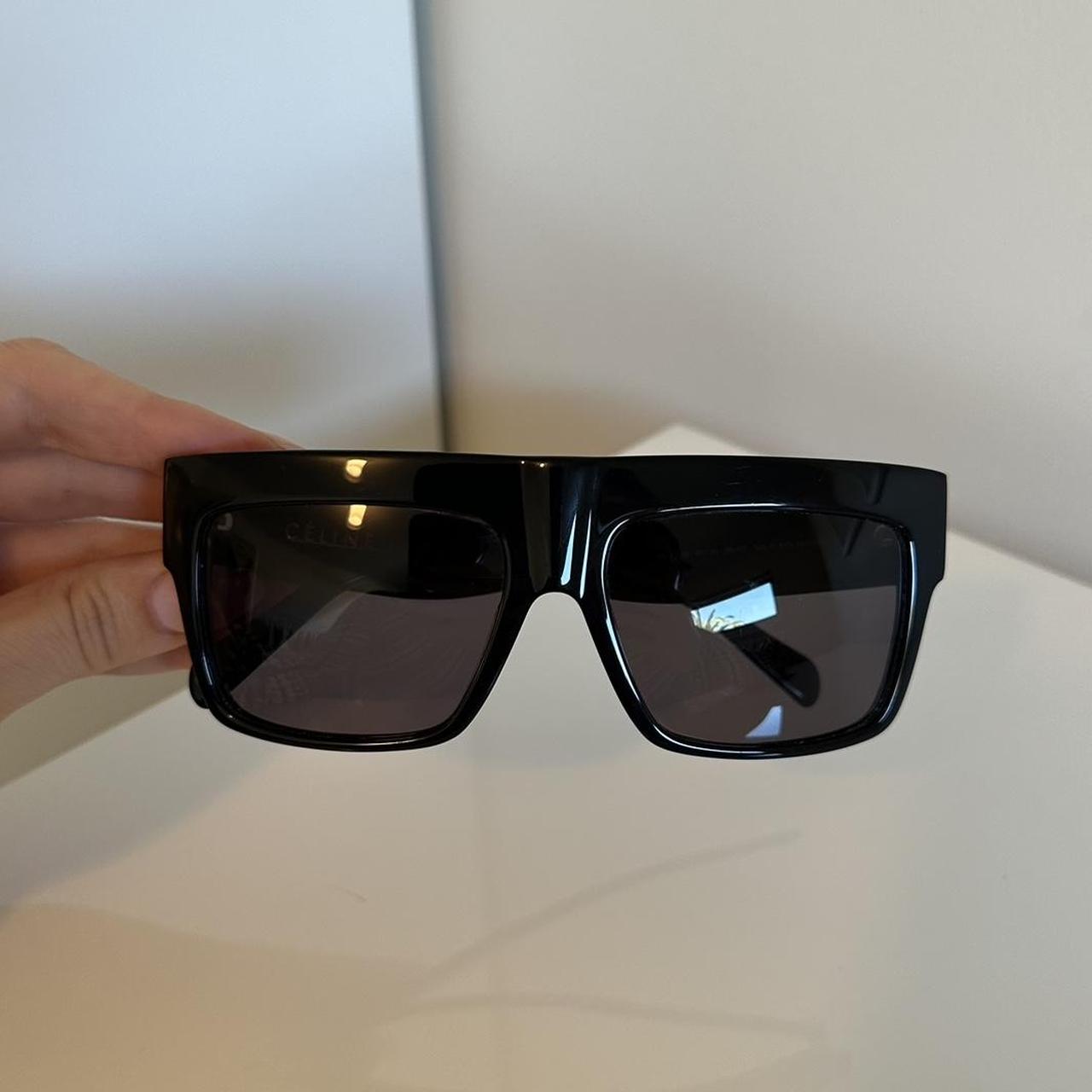 Celine ZZ Top Black Sunglasses RRP 500 Depop