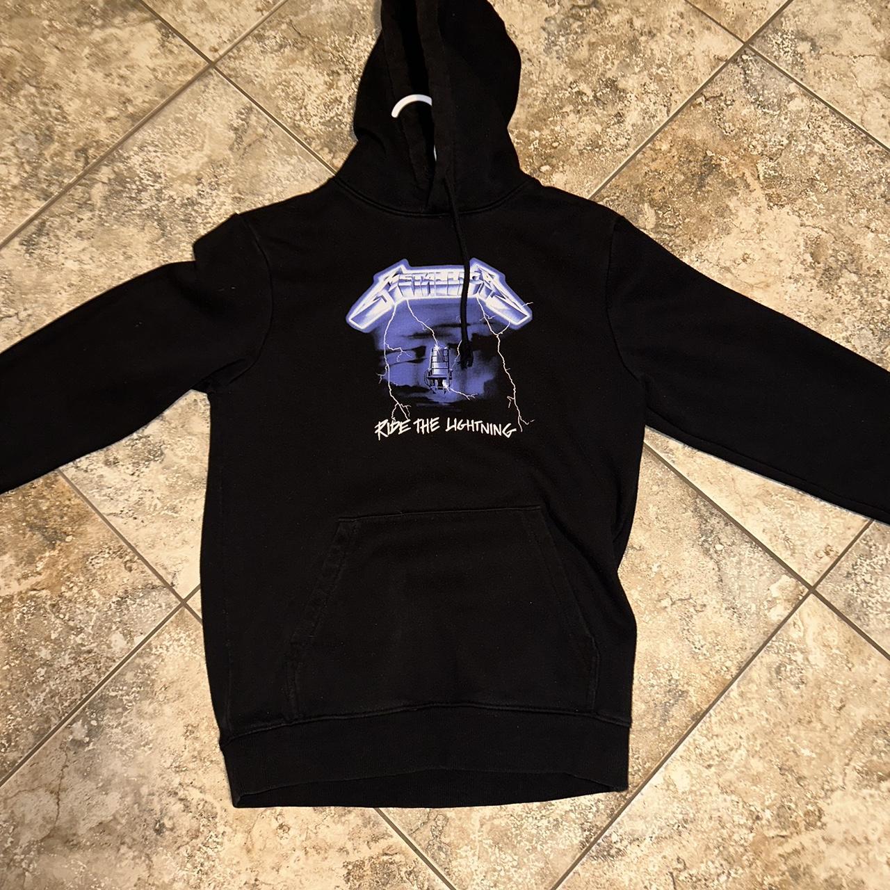 Ride the lightning hoodie hot sale