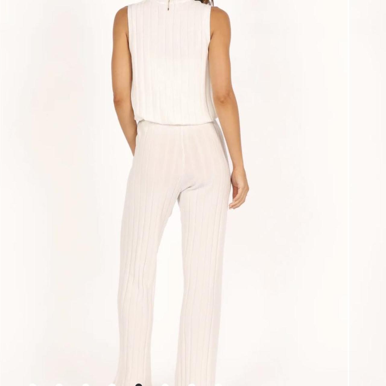 PETAL AND PUP BOUTIQUE white knit pants. (Not the... Depop