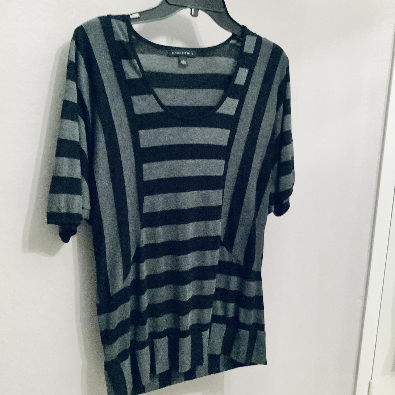 This is a great striped top from Banana... - Depop