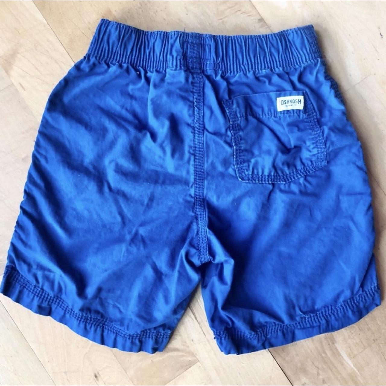 Royal Blue Cargo Shorts Kids Size 5 Oshkosh b’Gosh... - Depop