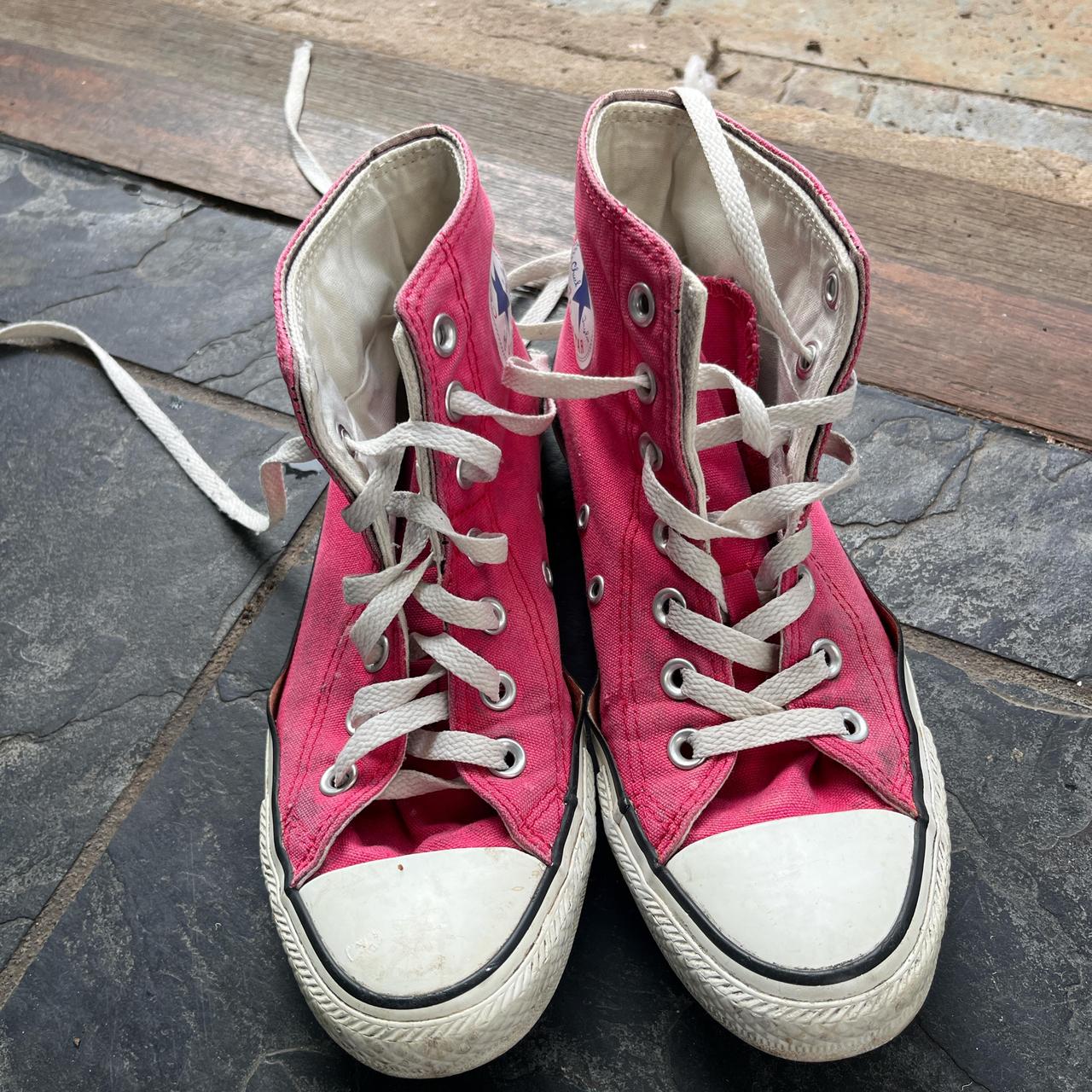 Pink converse size 10 online