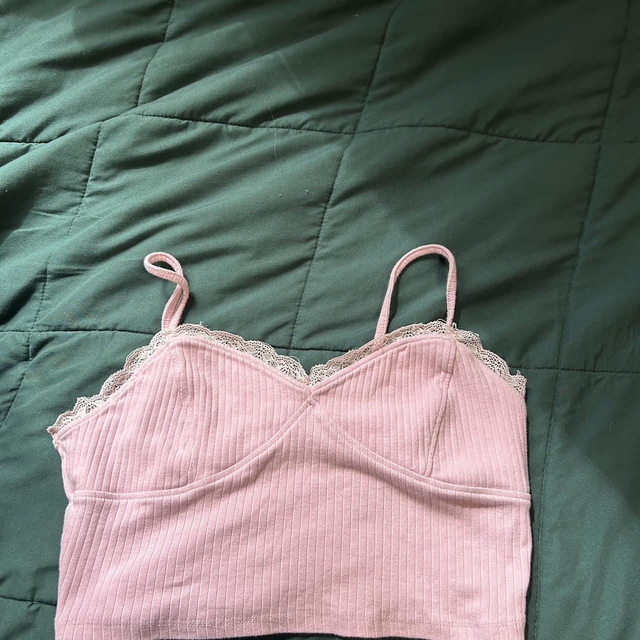 PacSun Women's Pink Vest Depop