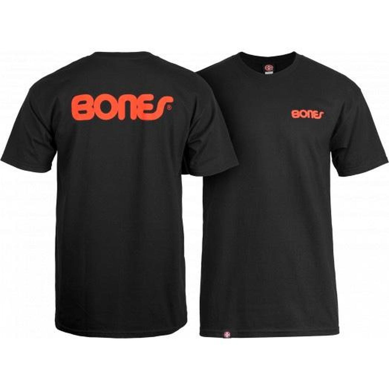 Bones Men's Black and Red T-shirt