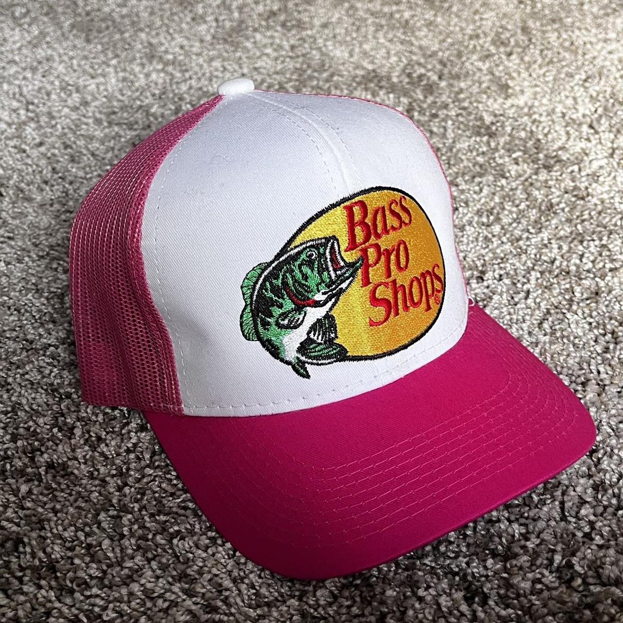pink bass pro shops hat Depop