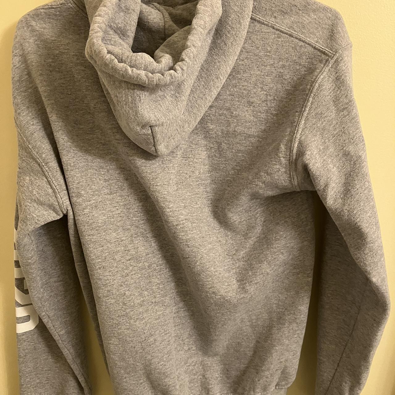 Gildan Women's Grey Hoodie | Depop