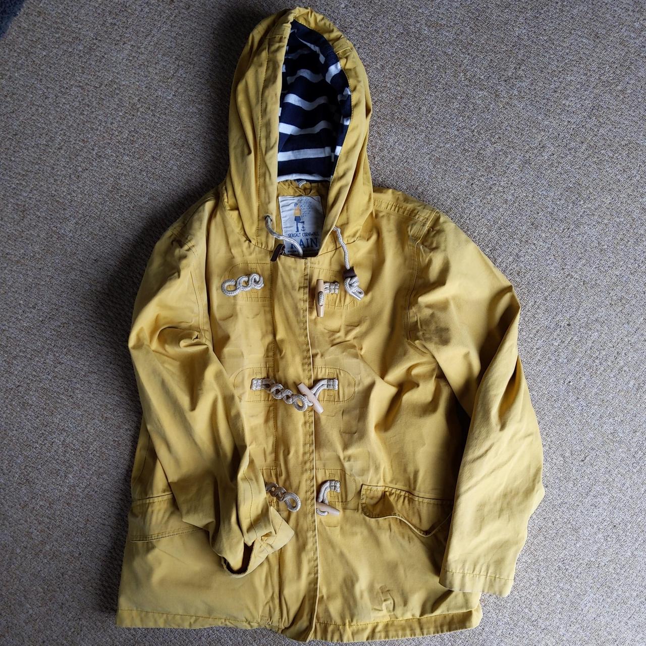 Seasalt Women's Yellow Coat Depop