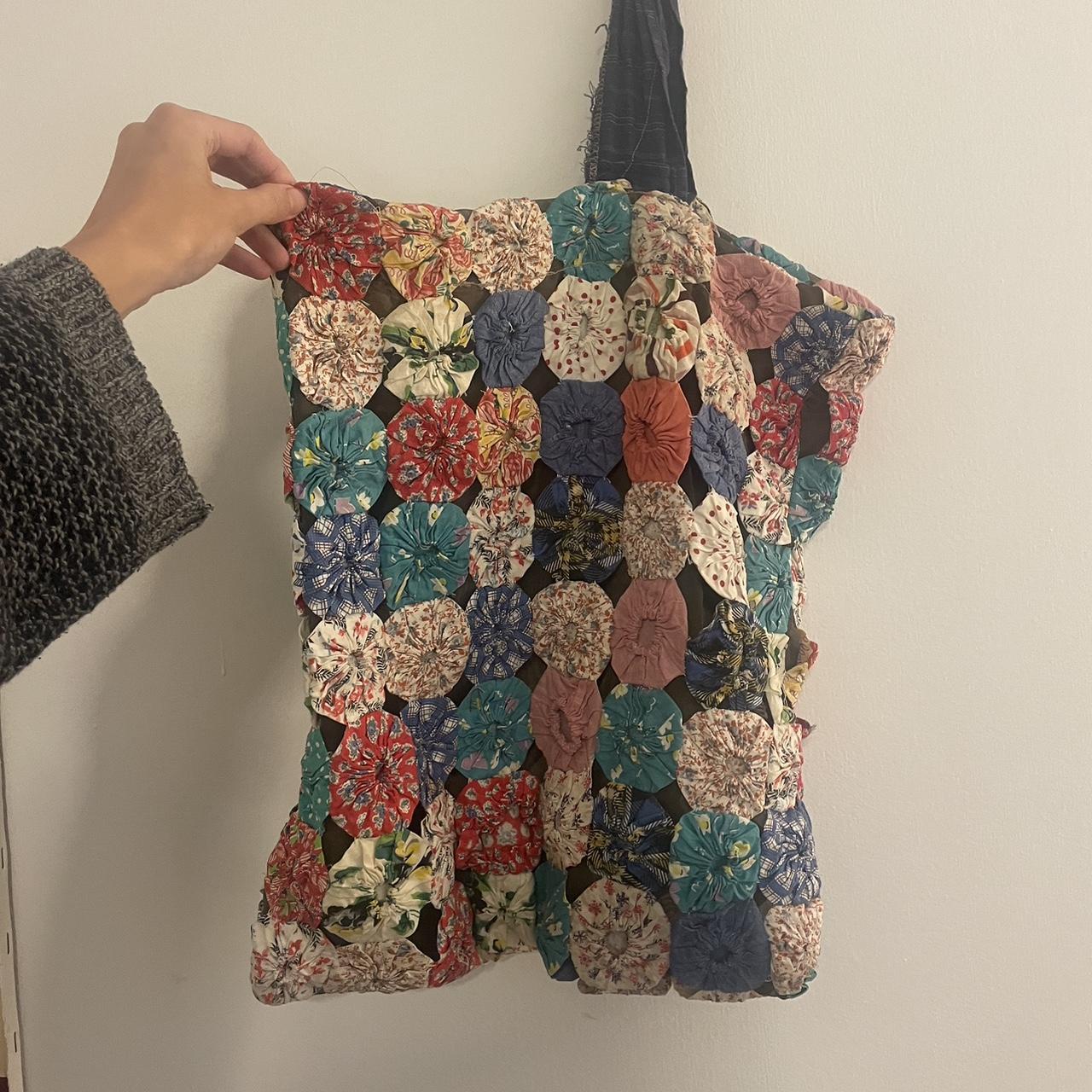 Women's Tote bags - Multi – Handmade patchwork qu… - image 2