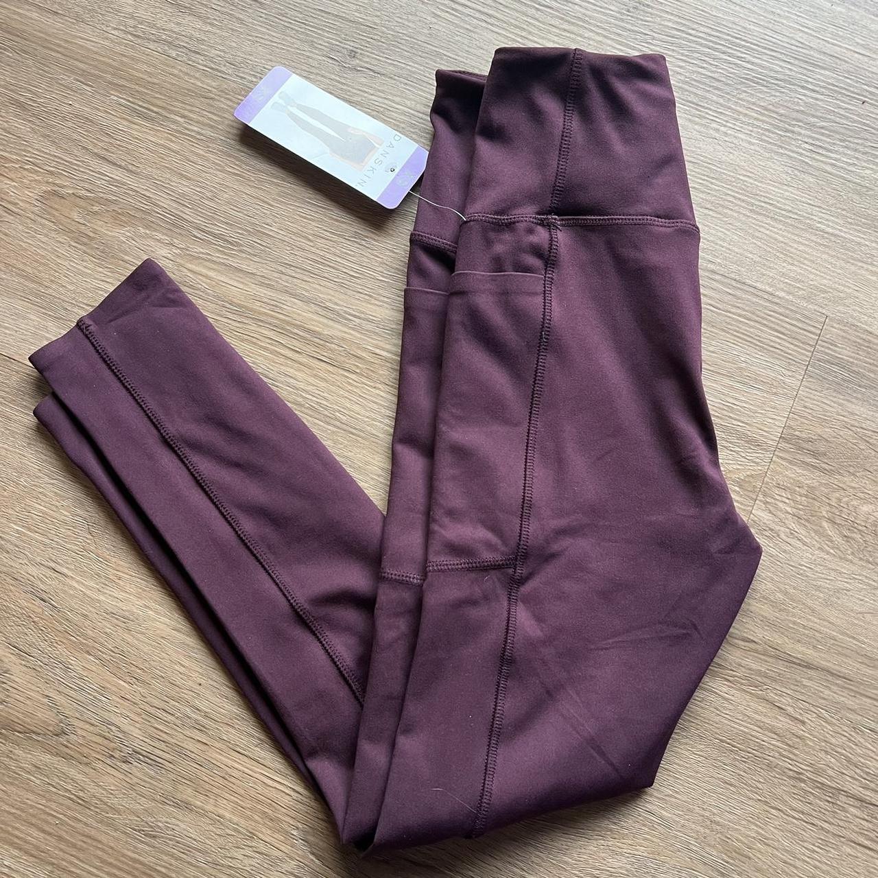 Danskin brand new maroon/burgundy leggings. Pockets... Depop