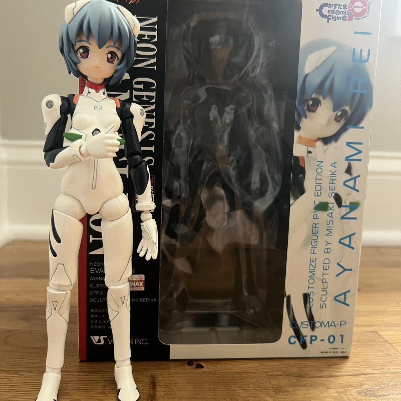 Shin Seiki Evangelion Ayanami Rei Customa-P figure | Depop