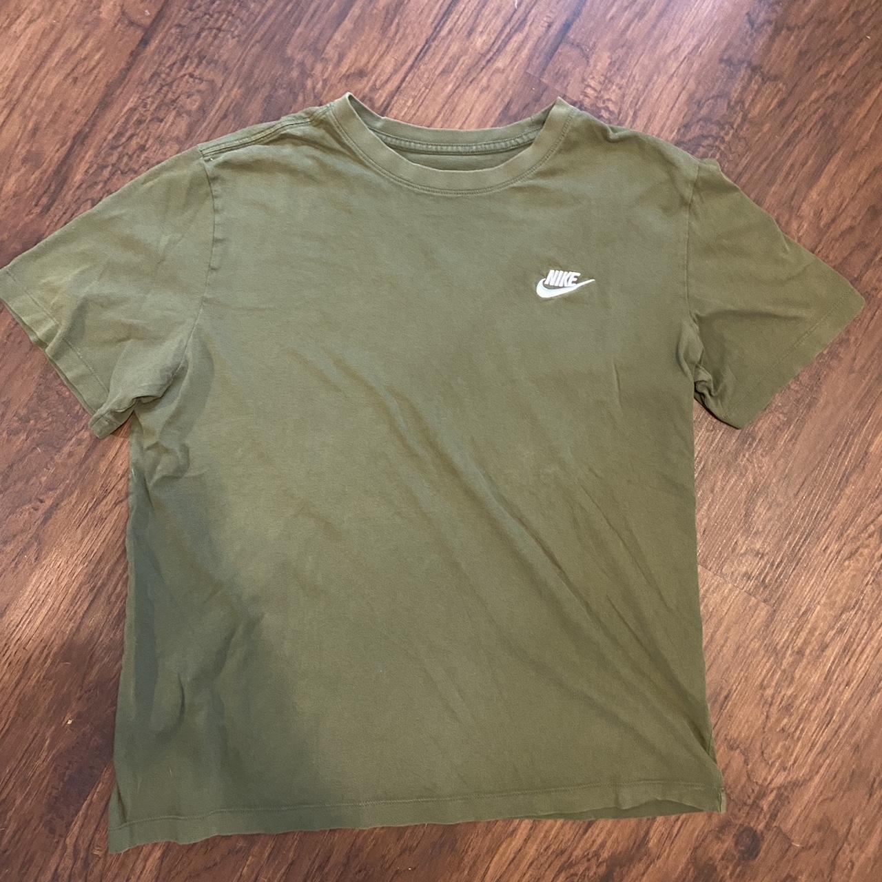 kinetic green nike shirt