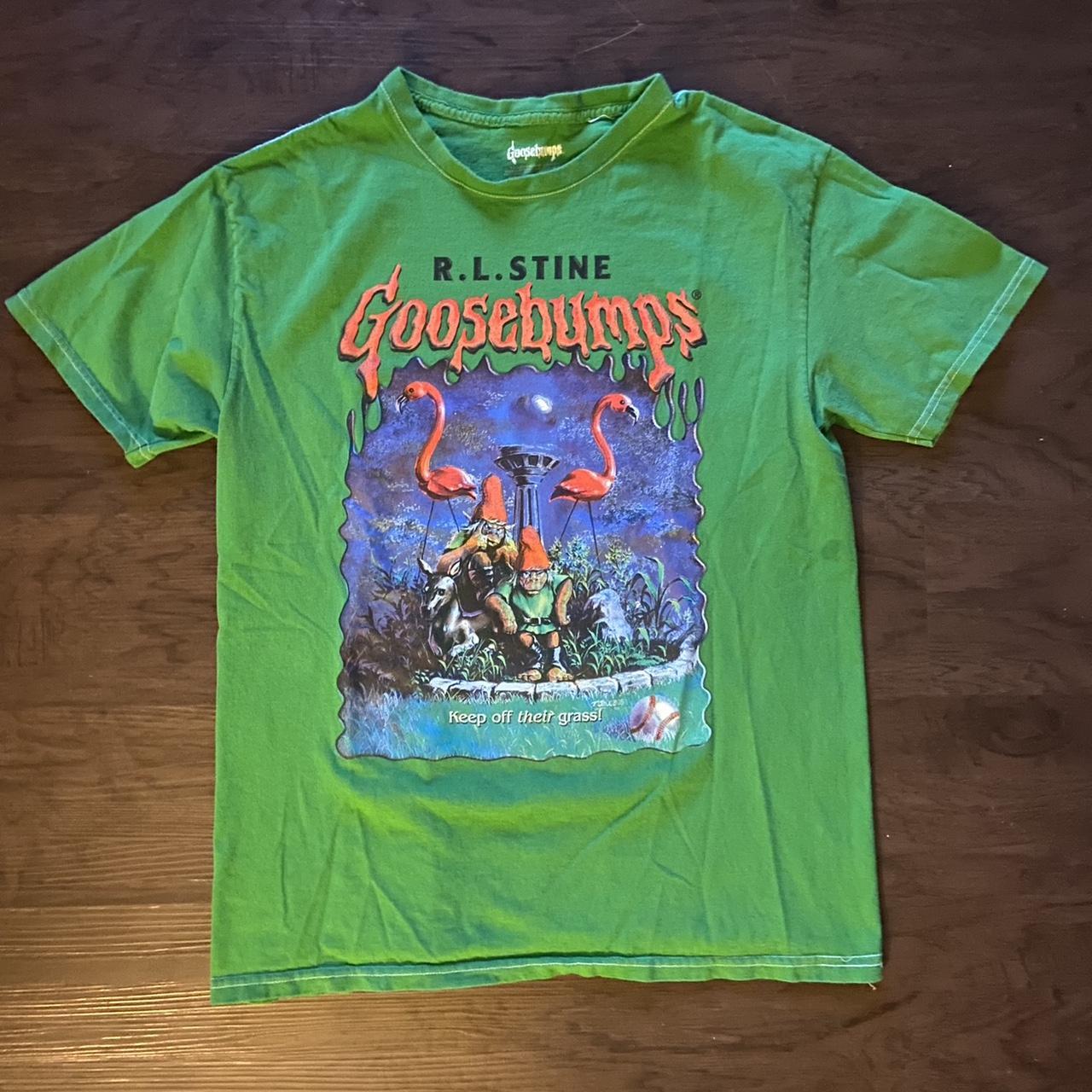 Goosebumps shirt Small stain on the back - Depop