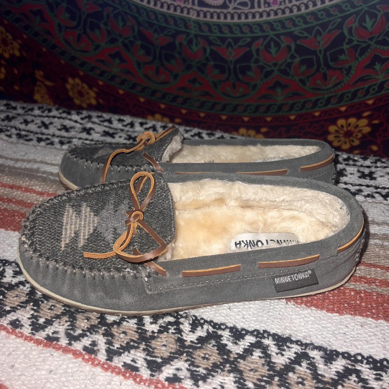 Mens Minnetonka slippers - Depop