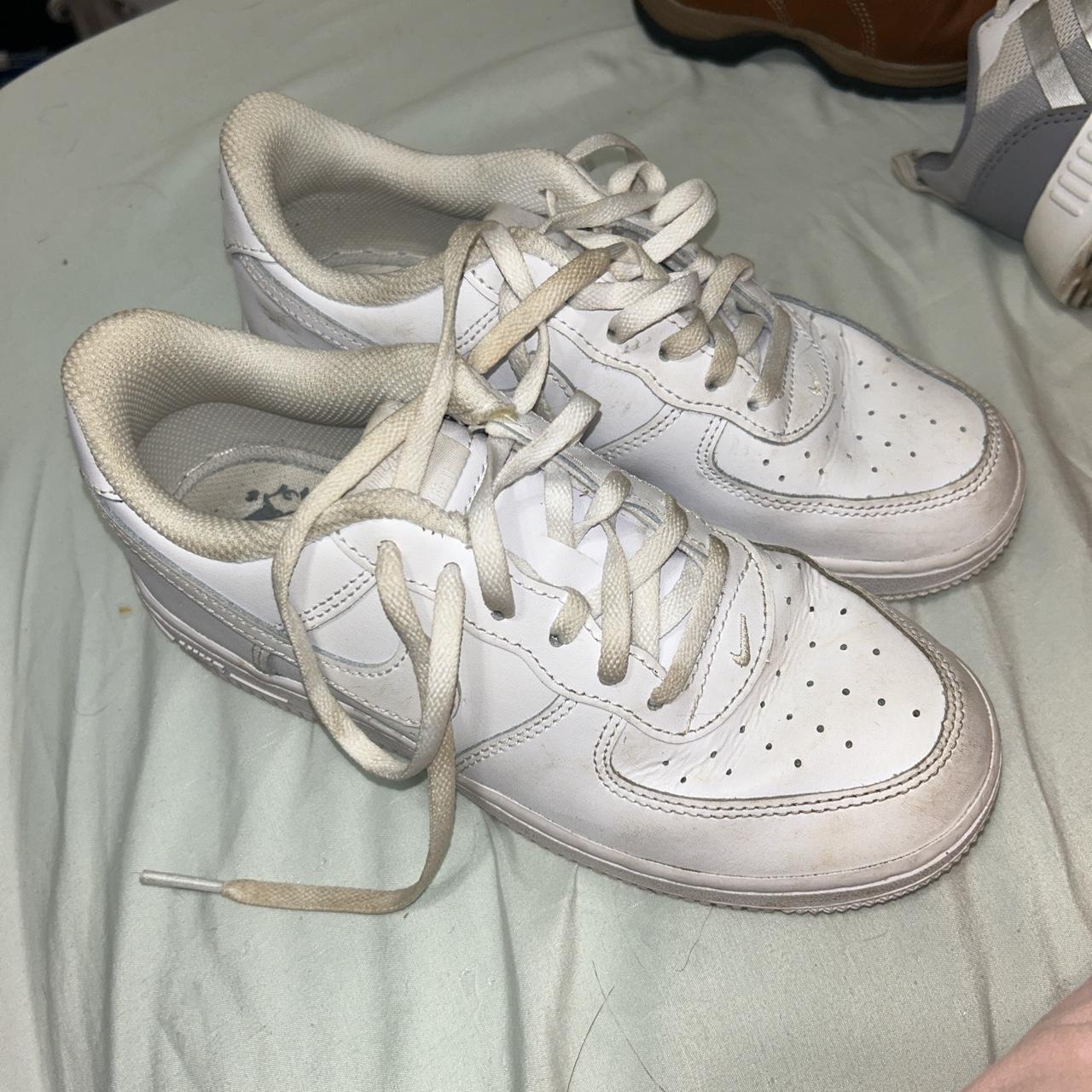 white air forces dirty