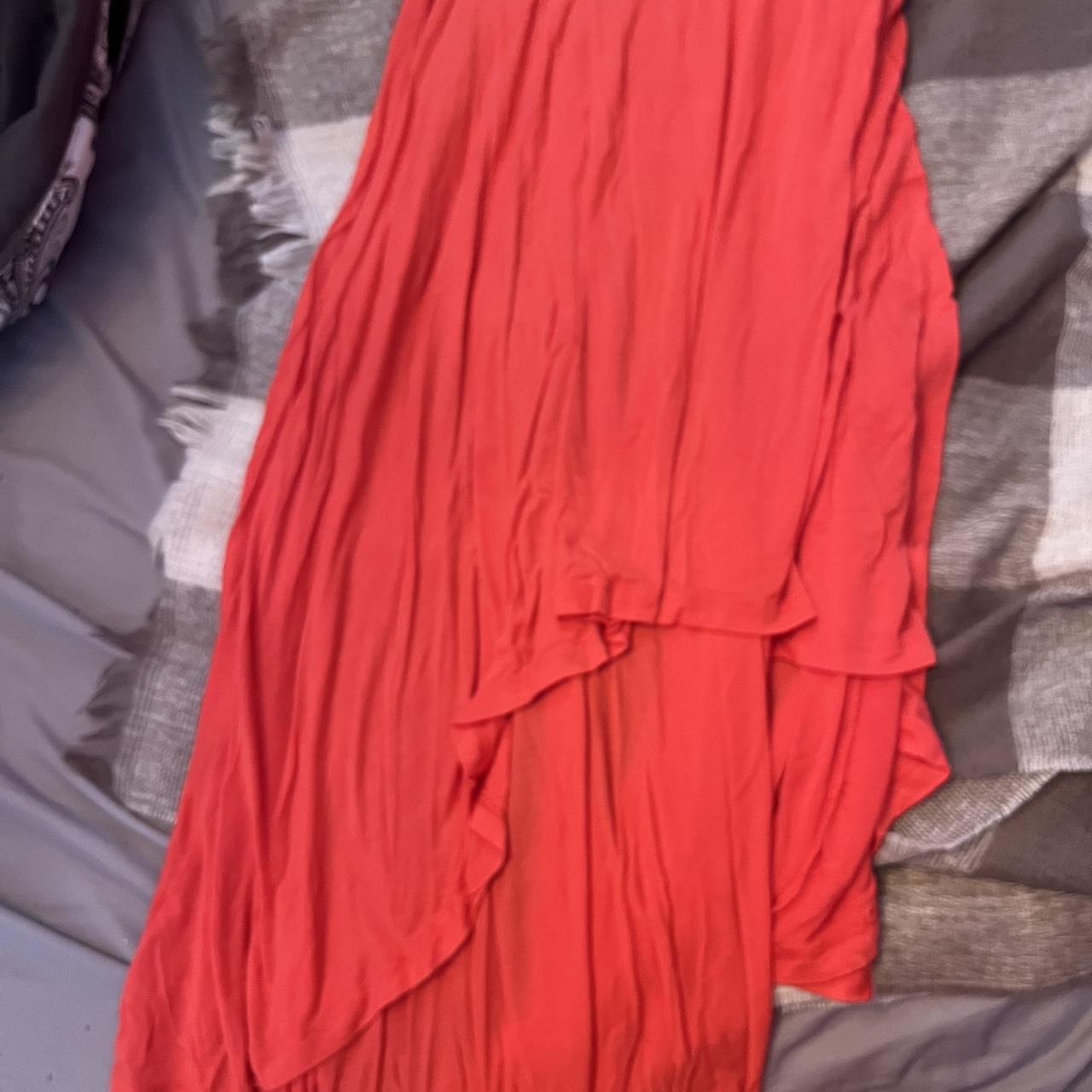 Red maxi dress - perfect for summer, very... - Depop