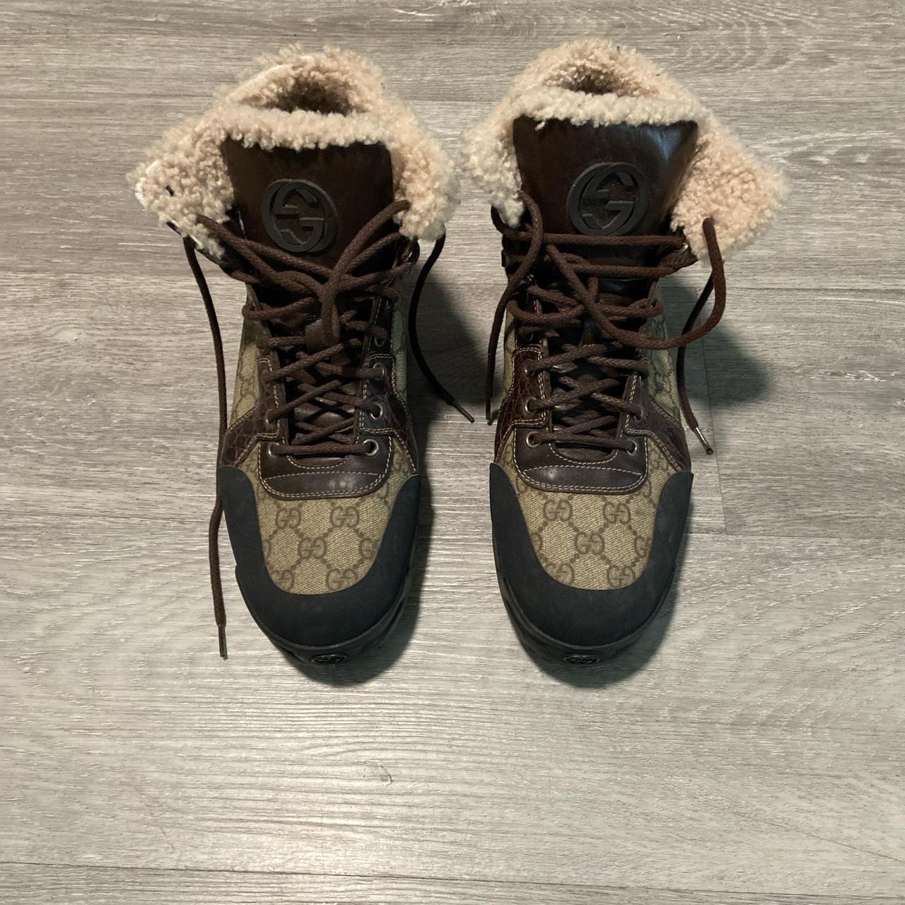 Gucci Winter Boots Lightly Worn Depop