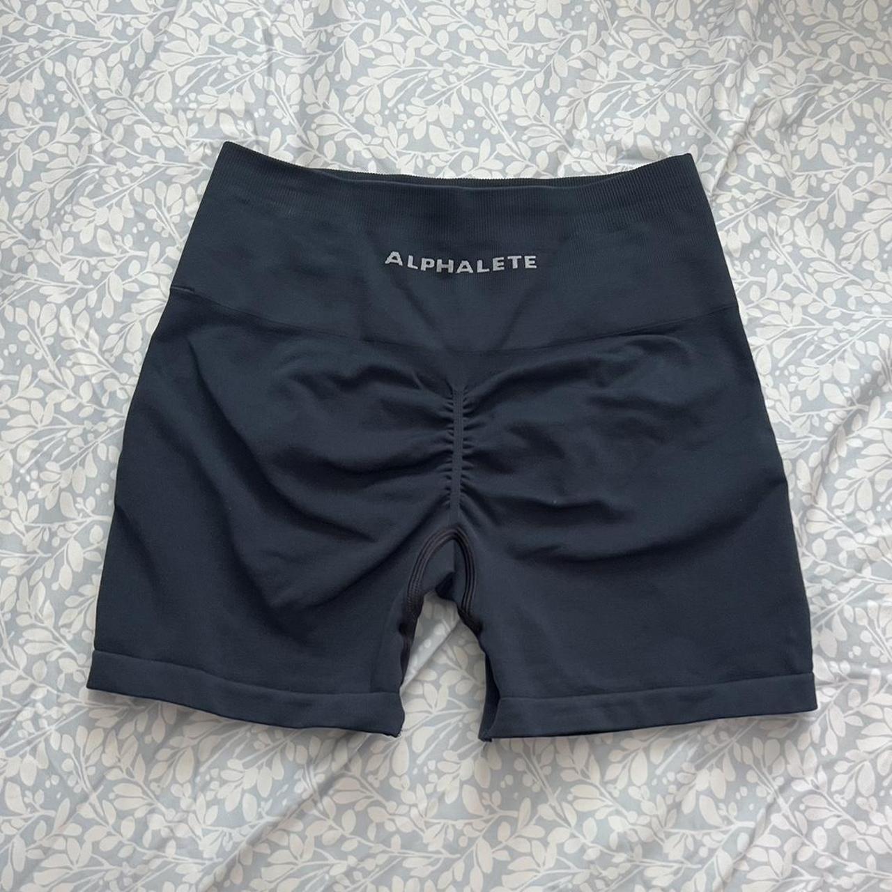 alphalete whale blue shorts 💙 *SOLD OUT *NEVER WORN... - Depop