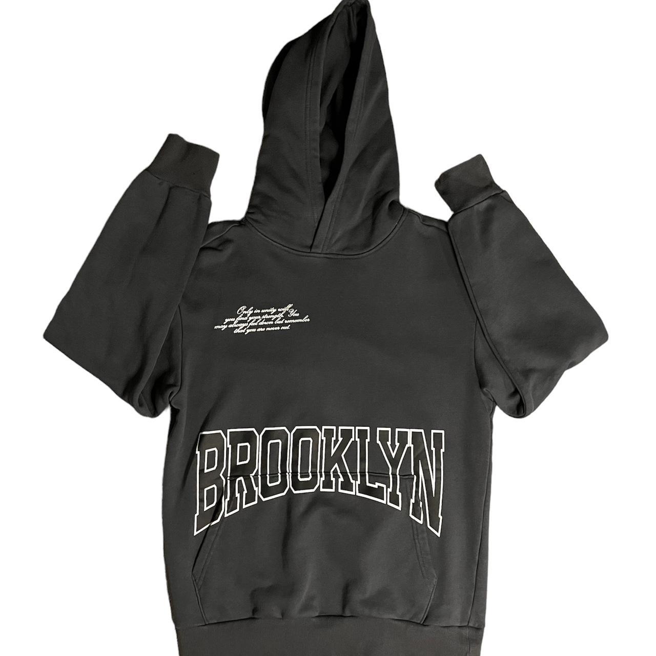 Graphic Cursive Streetwear Brooklyn Hoodie/Pull...