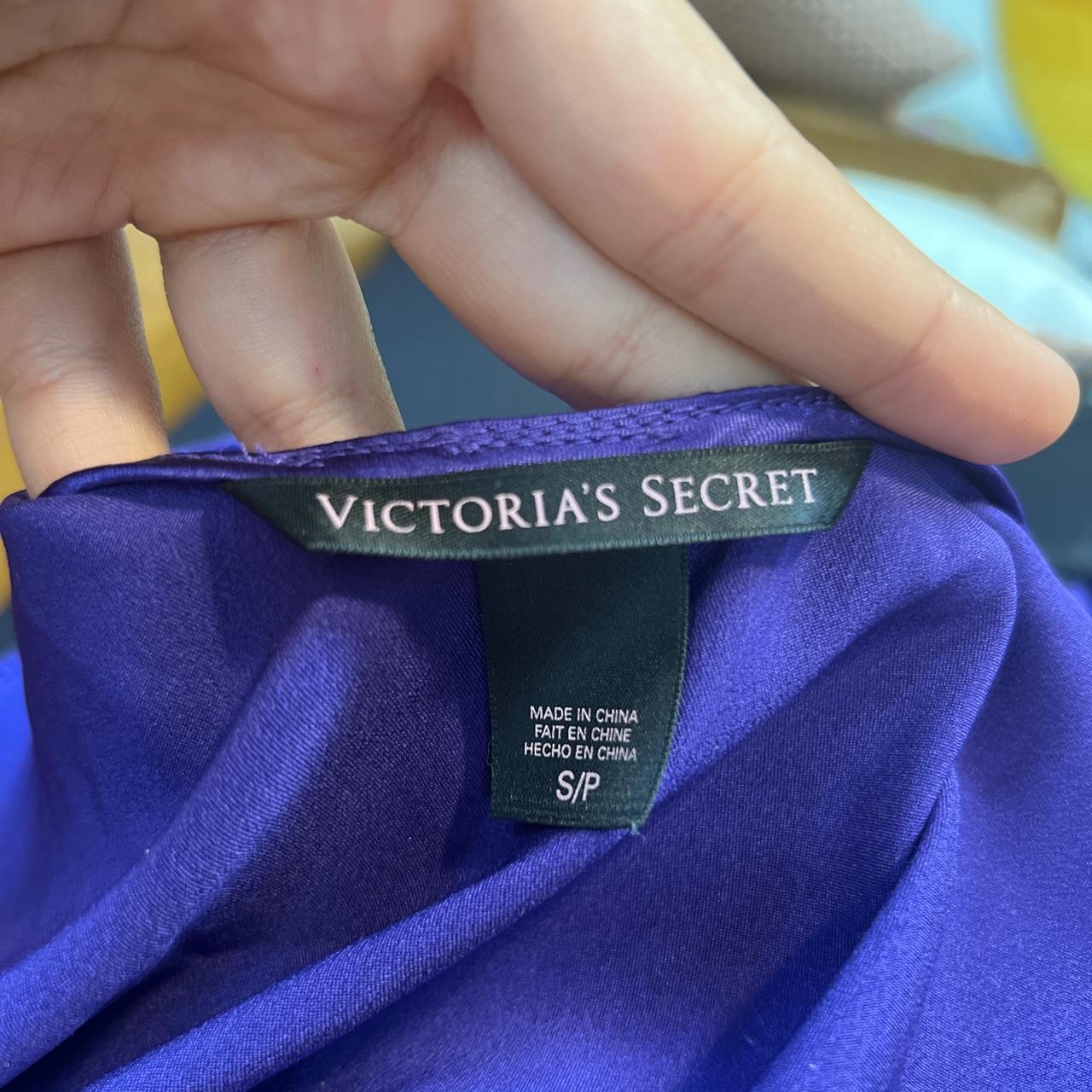 Purple Satin Victorias Secret Slip 550 Usa Depop 5955