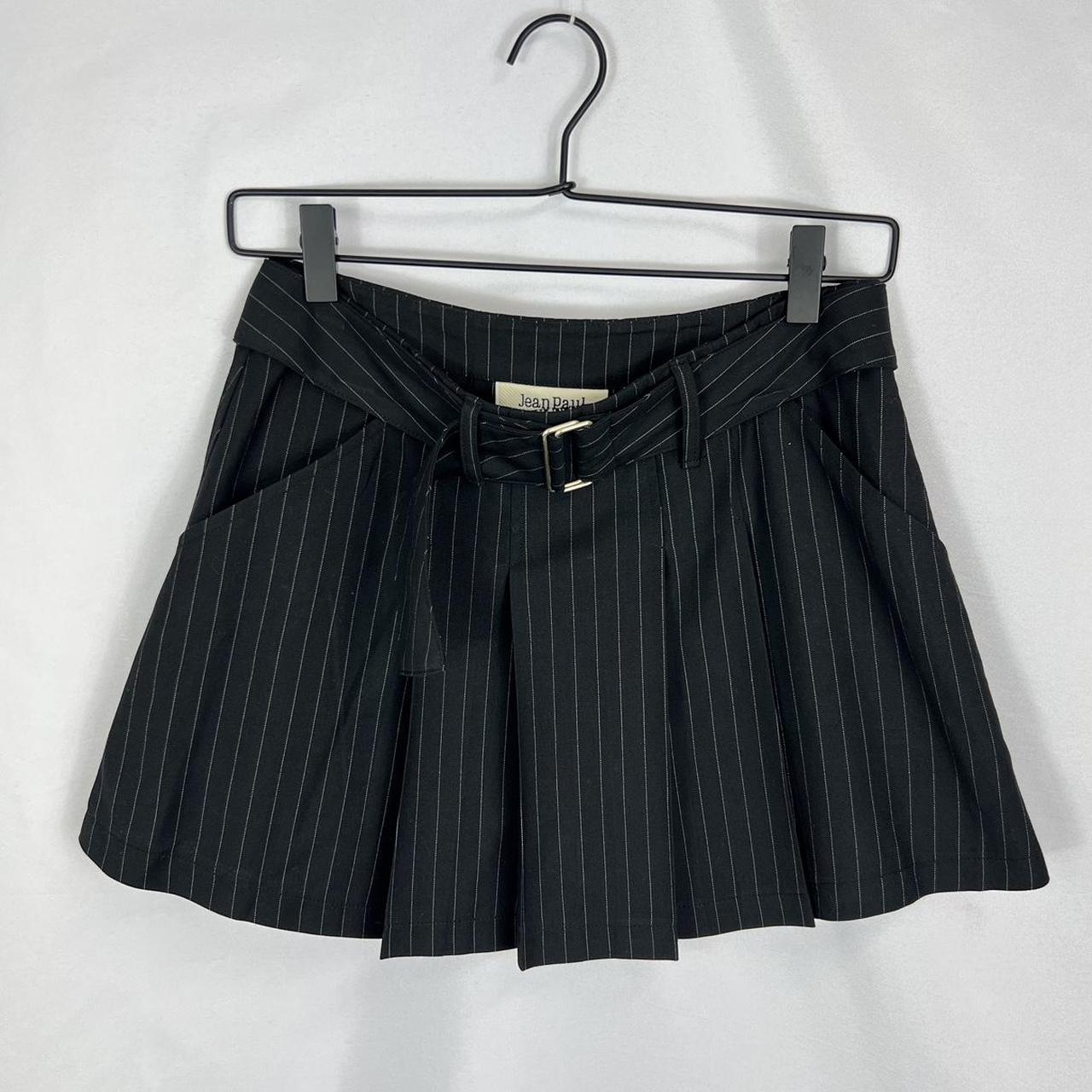 Jean-Paul Gaultier Women's Black Skirt | Depop
