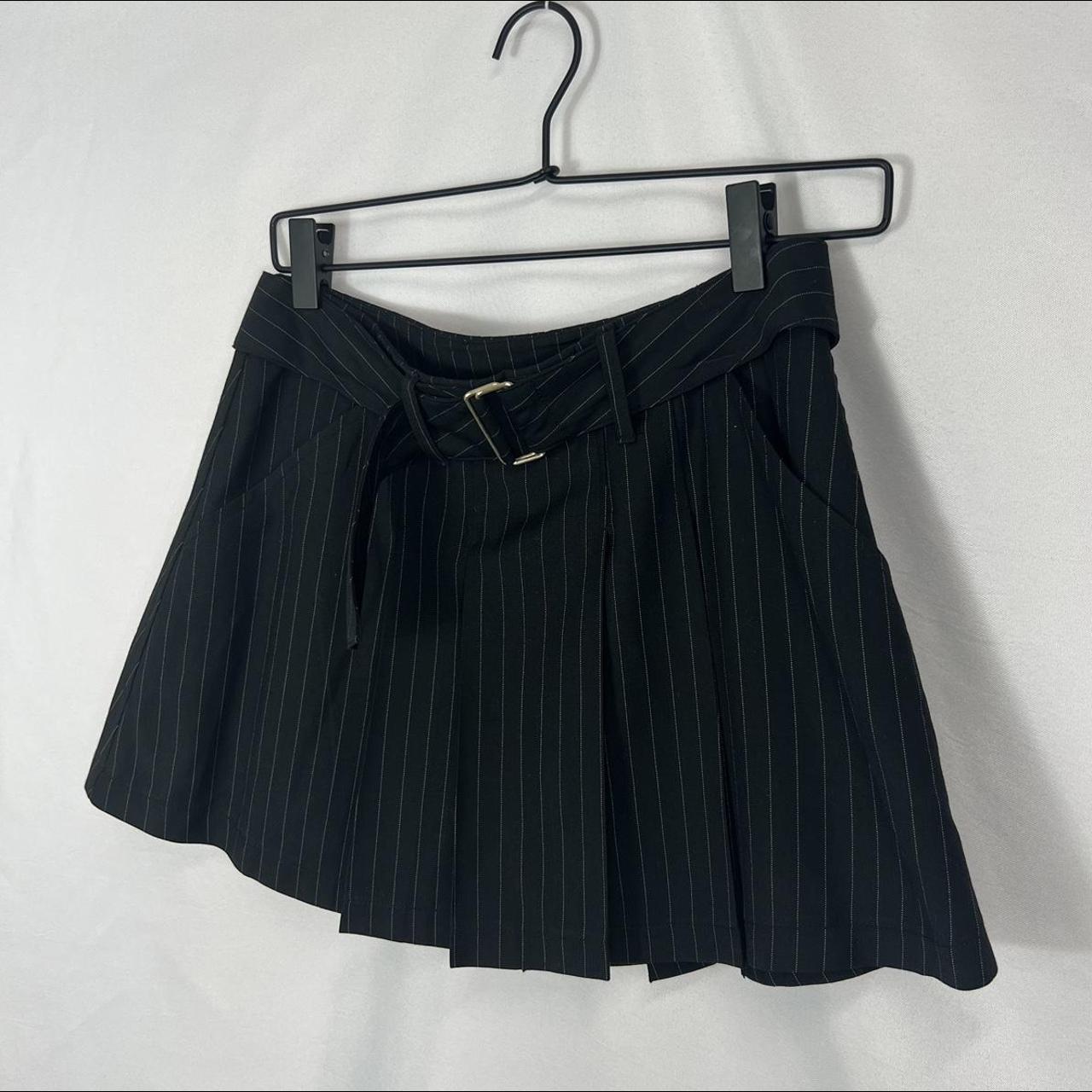 Jean-Paul Gaultier Women's Black Skirt | Depop