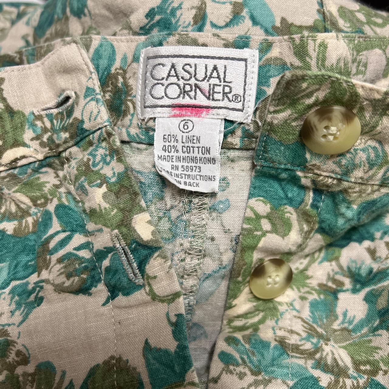 Casual Corner Women's Casual Skirt - Green/Multi … - image 5