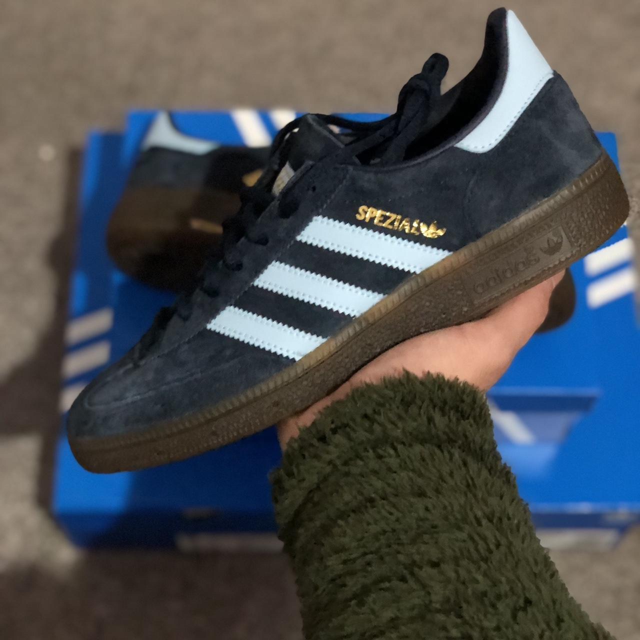 Adidas Handball Spezial Navy Size UK 6 Brand New... - Depop