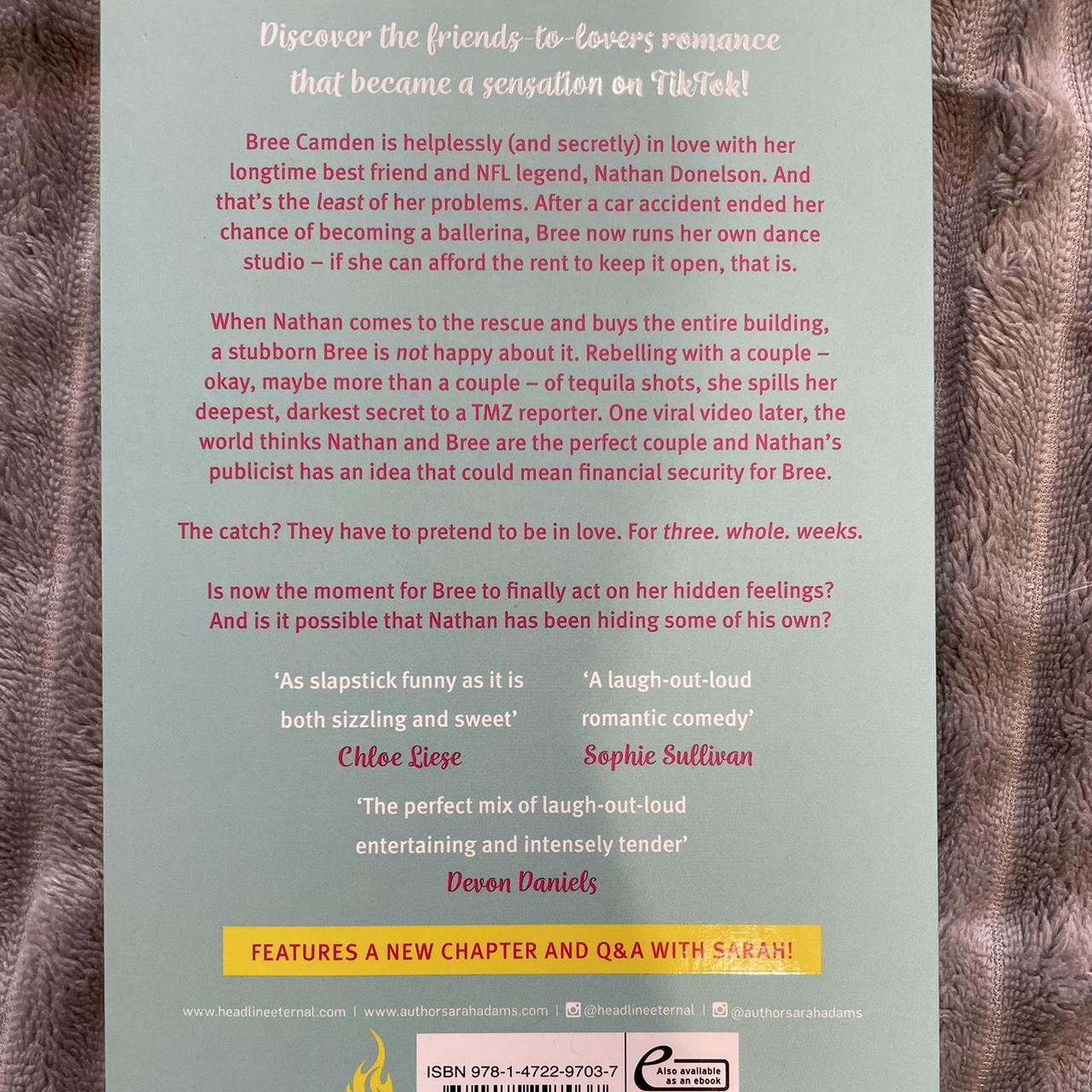 The Cheat Sheet by Sarah Adams Romance, great... - Depop