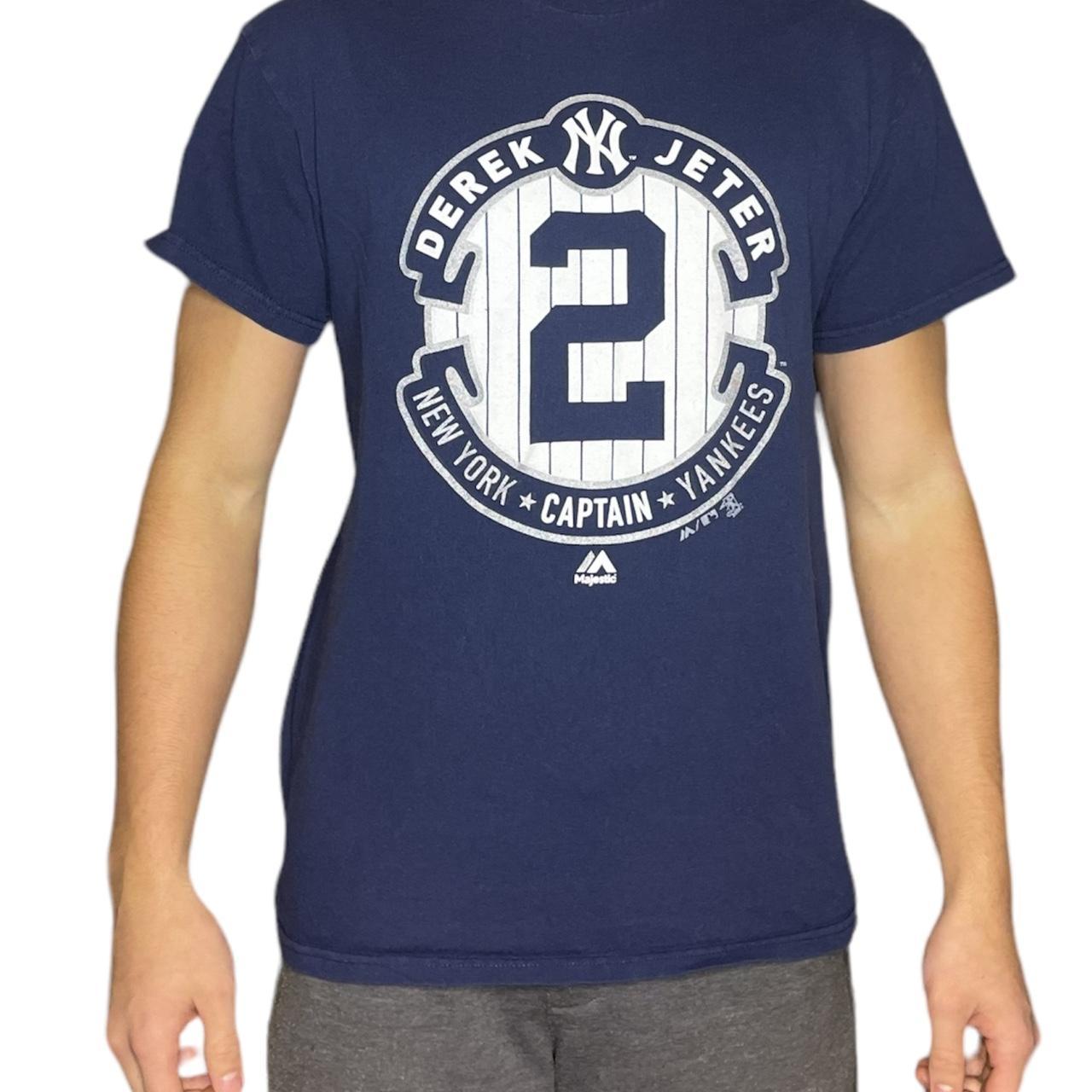 Derek Jeter Yankee T-shirt New York Baseball Fan Tee Jeter 