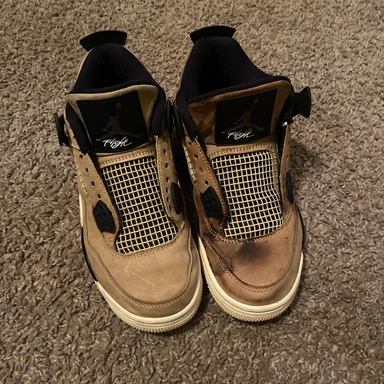 tan jordan 4 womens