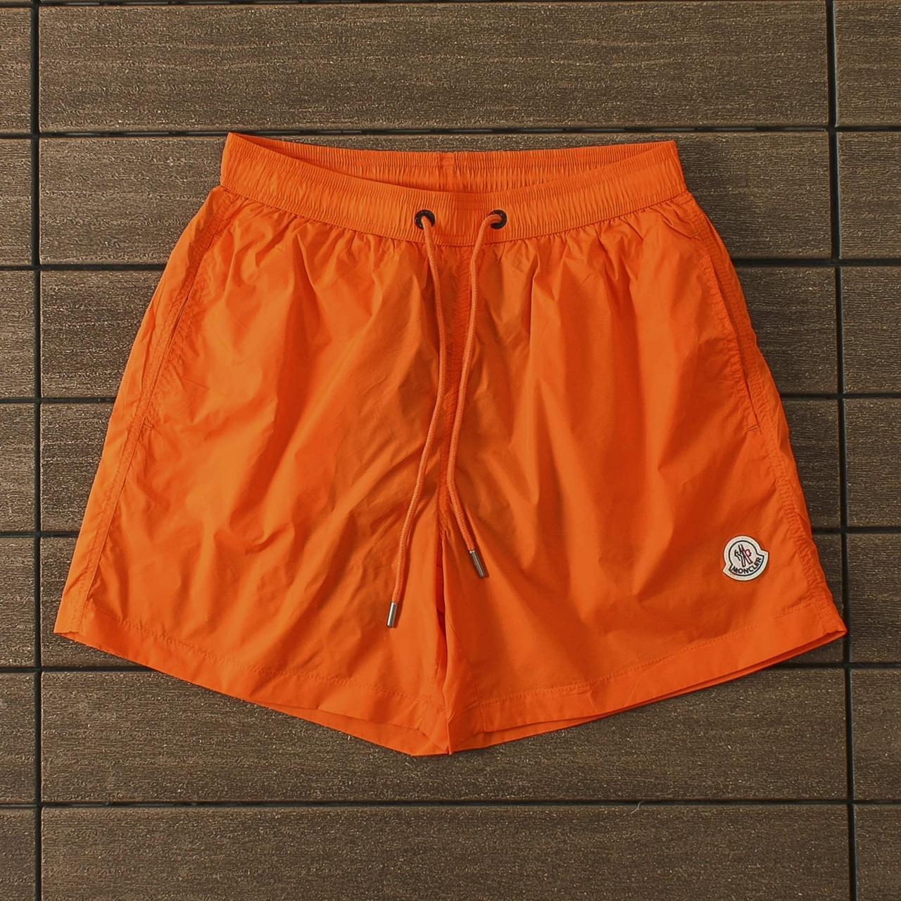 Yellow moncler online swim shorts