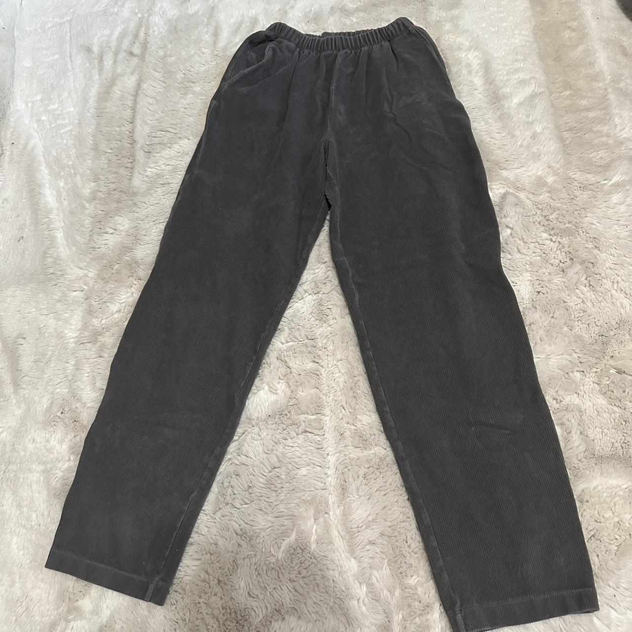 Lands' End Women's Grey Joggerstracksuits Depop