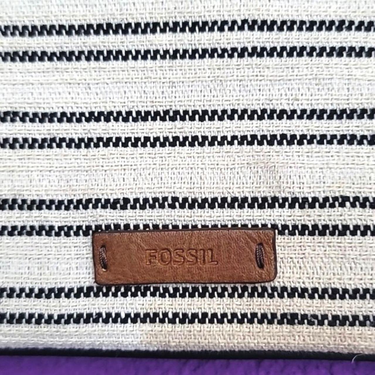 Product Image 2 - striped Fossil crossbody handbag. Good