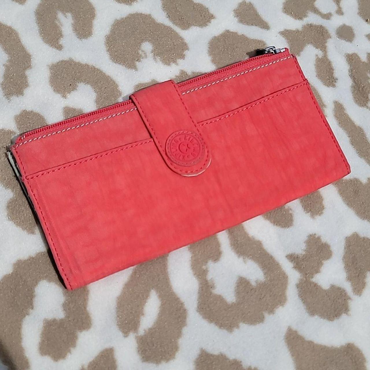 Kipling Women's Pink Walletpurses Depop