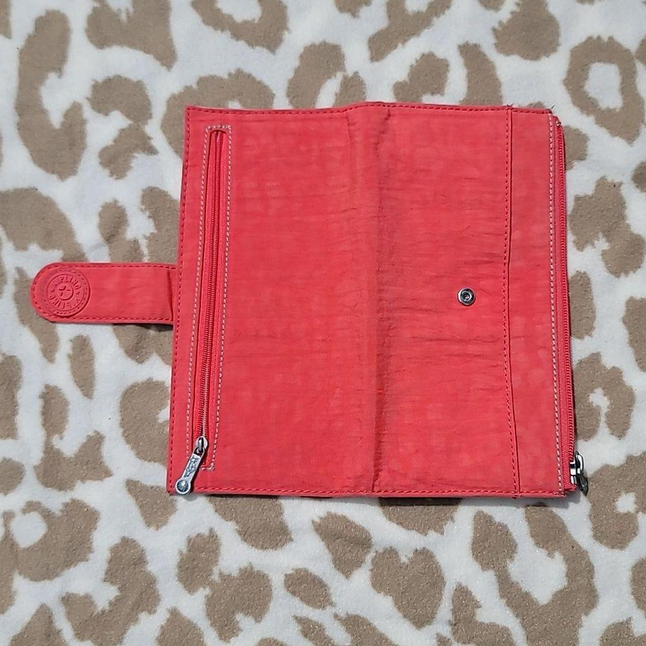 Kipling Women's Pink Walletpurses Depop