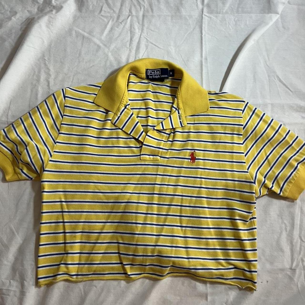 Ralph Lauren Cropped Cotton Polo Shirt