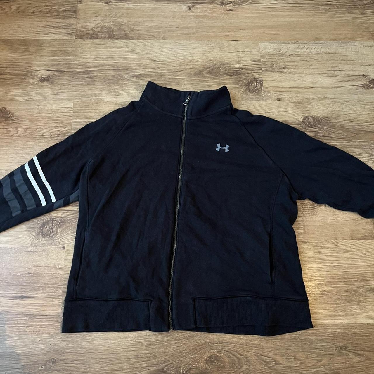 Under Armour Black Jacket | Depop