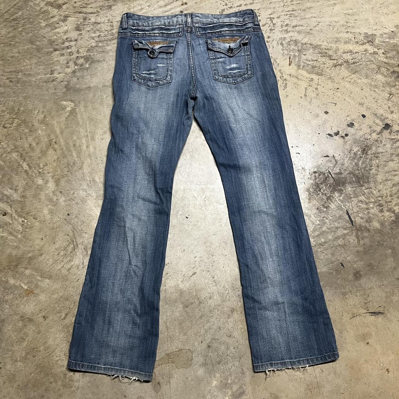 Y2K low waist bootcut Mudd denim jeans With... - Depop