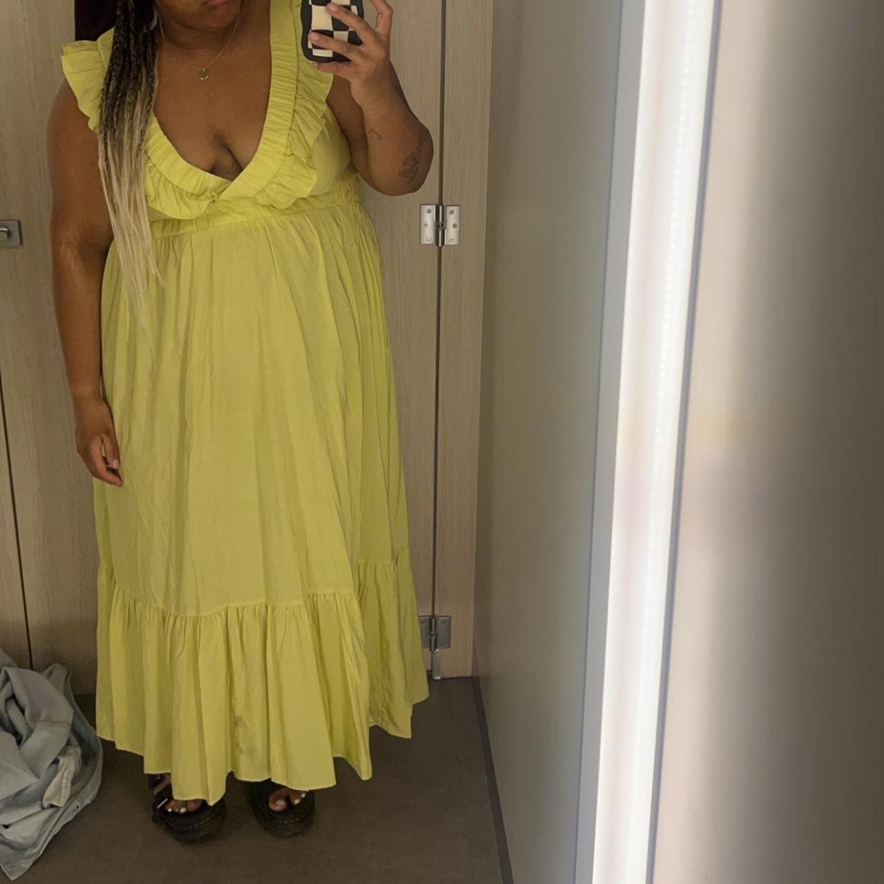 Target green maxi dress Size 18 ( would fit a... Depop