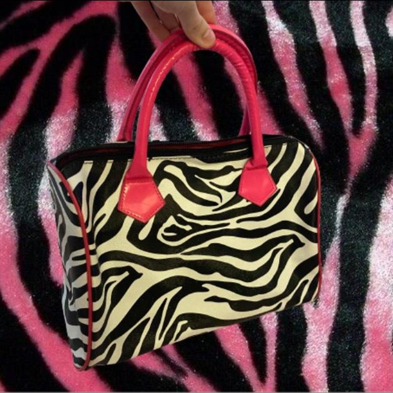 Bandit Shoulder Bag With Zebra Print