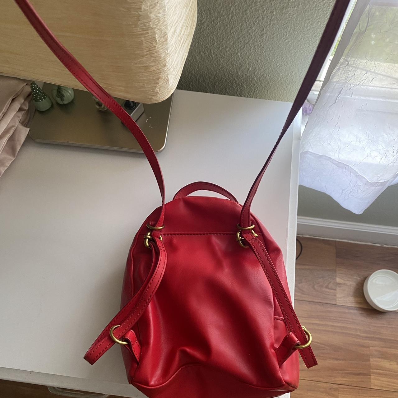 Fossil Women's Backpacks - Red – Red Fossil mini … - image 2