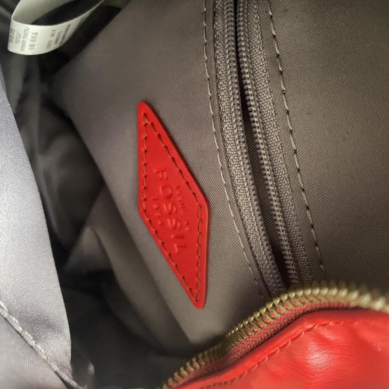 Fossil Women's Backpacks - Red – Red Fossil mini … - image 3