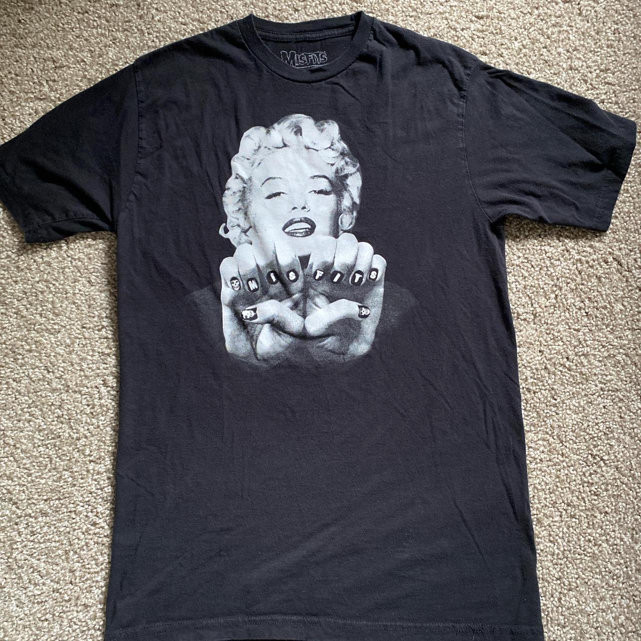 Misfits Marilyn Monroe Collab Shirt Amazing Shirt - Depop