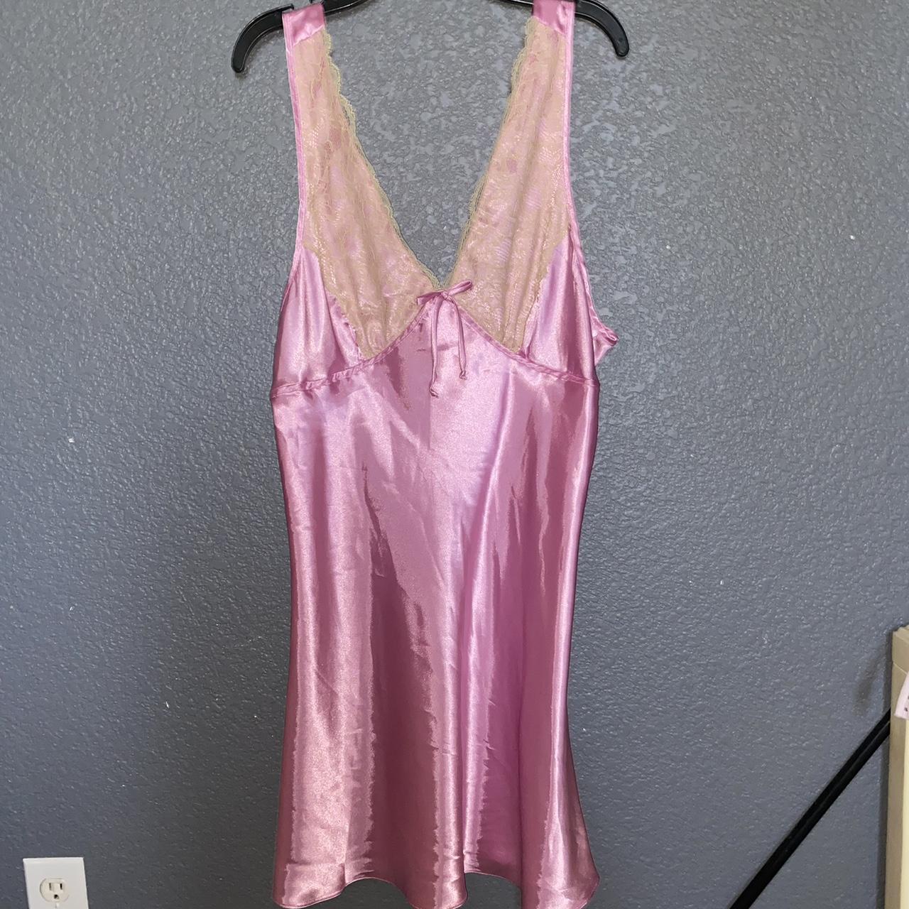 pink slip gown