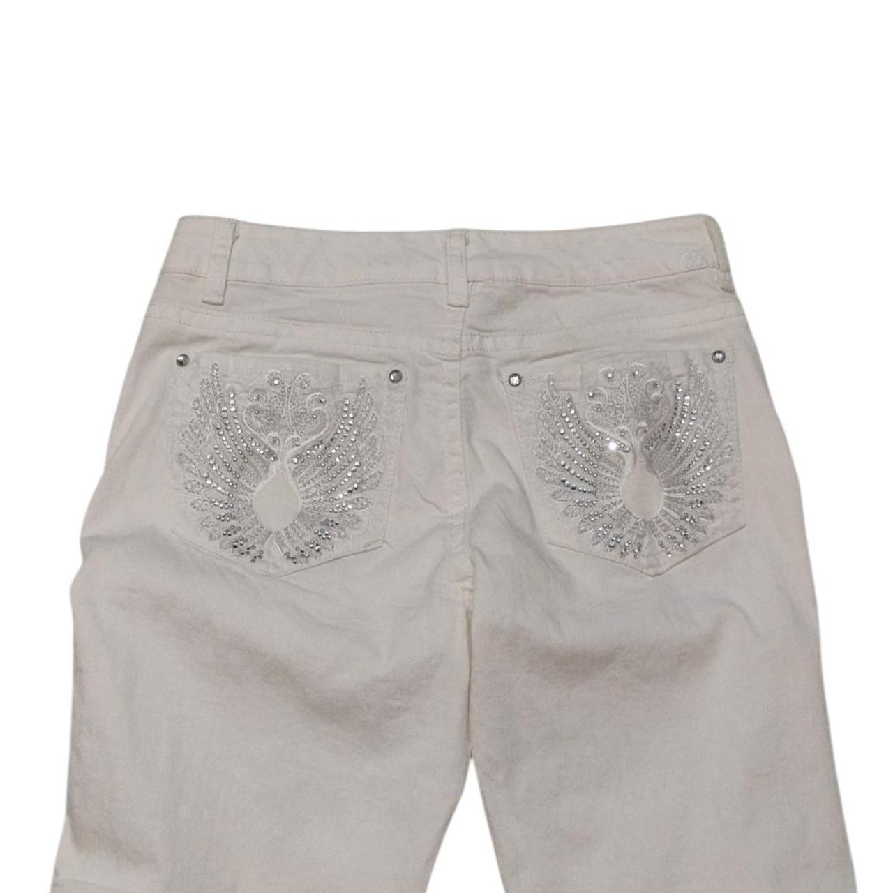 Code Bleu Women's Jeans - White - 8 – Code Bleu C… - image 6