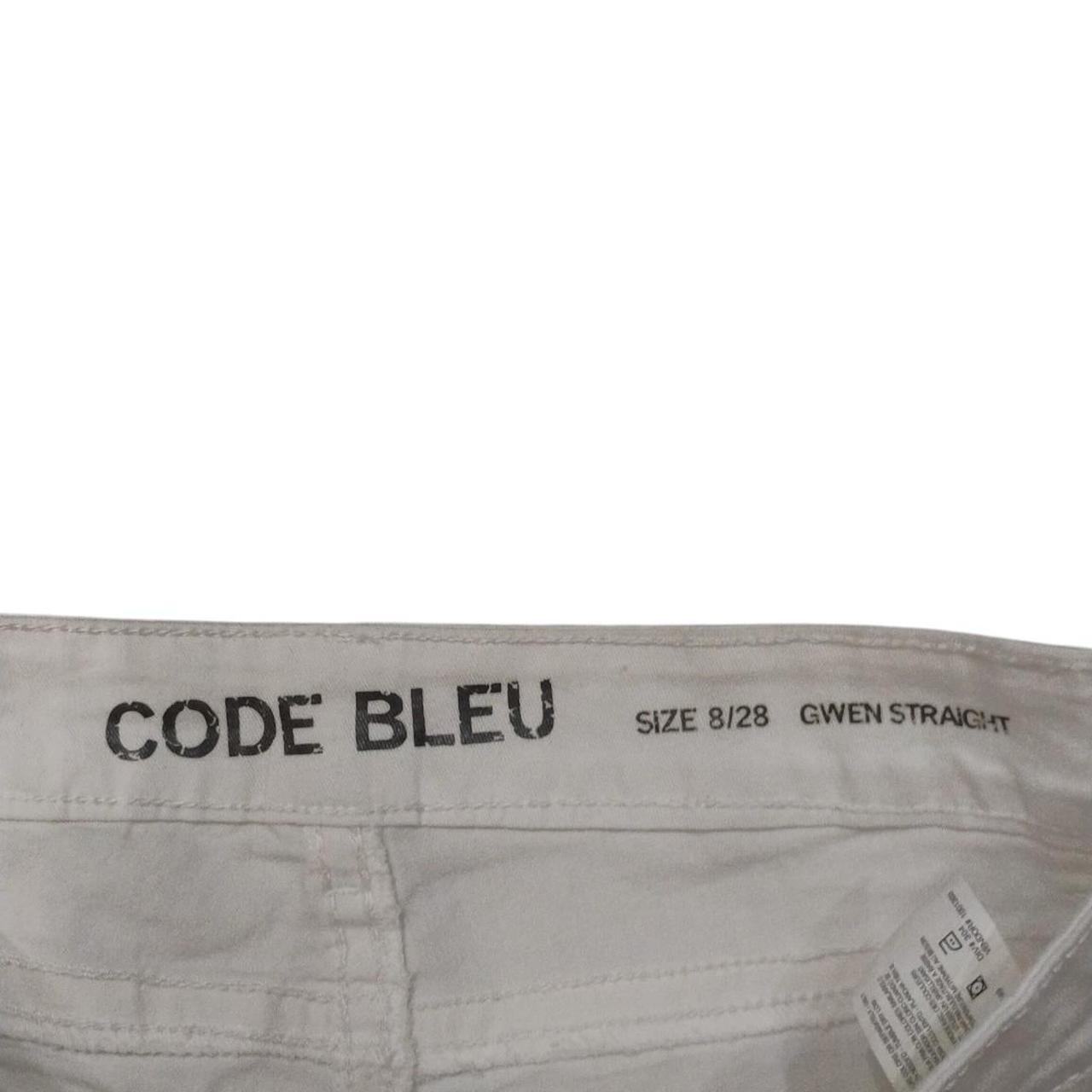 Code Bleu Women's Jeans - White - 8 – Code Bleu C… - image 3