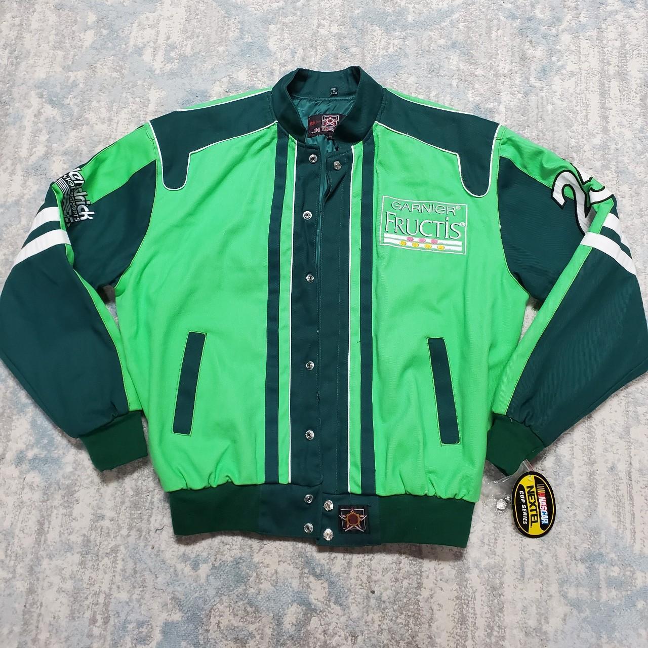 Vintage Nascar jacket JH design Super Rare Size... - Depop