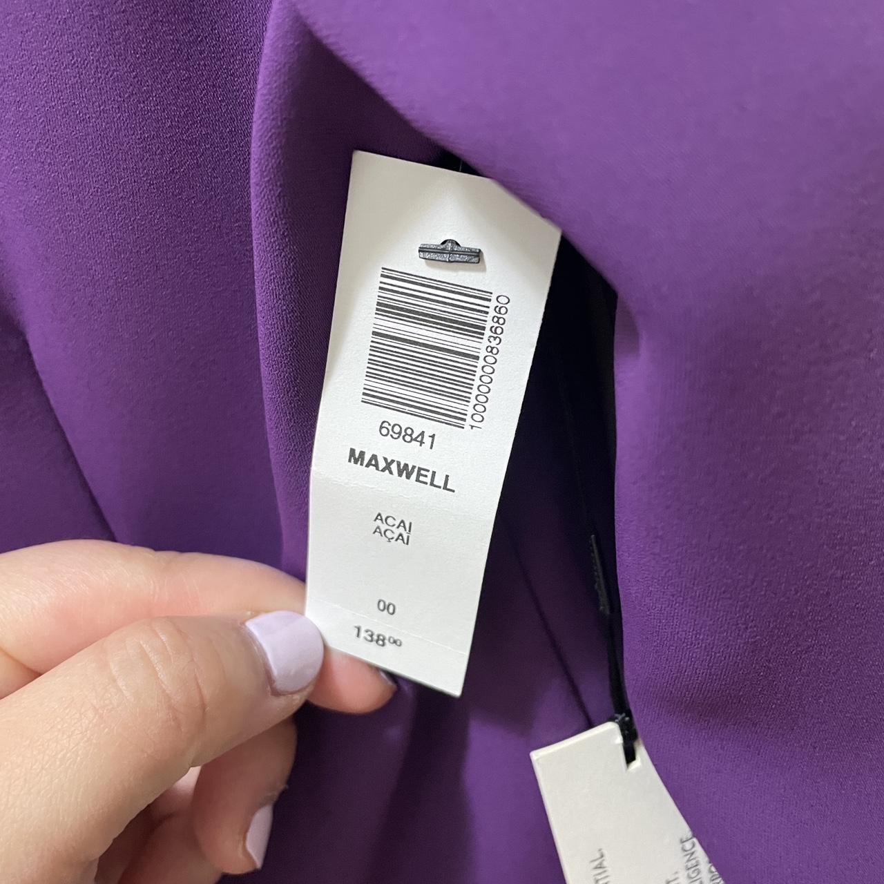 Aritzia Babaton RARE NWT Maxwell Dress in Acai Size