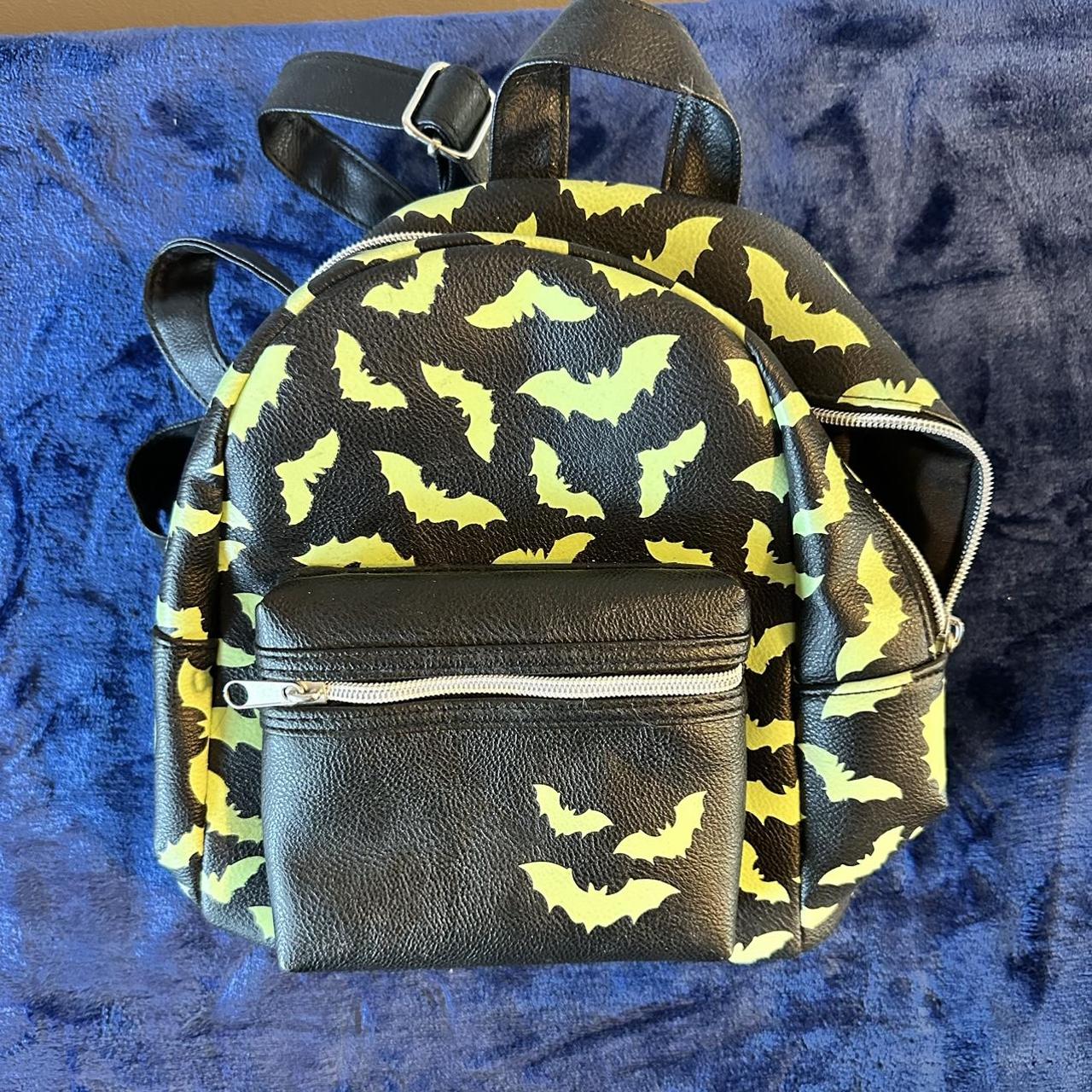 HT glow bat mini backpack, never used, with tags,... Depop